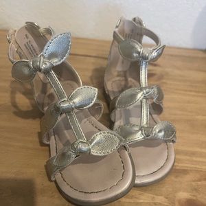 Girls size 7 gladiator sandals